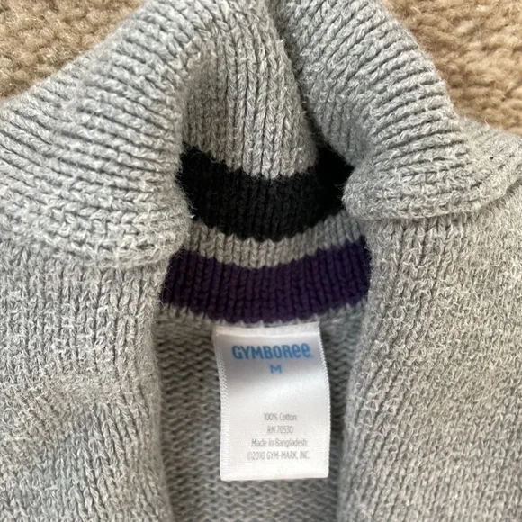 GYMBOREE Boy’s Sweater Knit Jacket - Picture 3 of 5